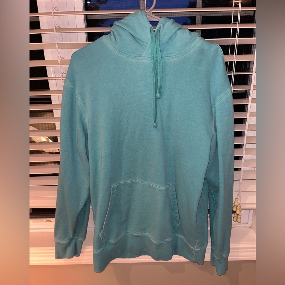 TEAL American eagle hoodie L
